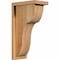 Ekena Millwork Carmel Rough Sawn Corbel w/Backplate, Western Red Cedar, 6"W x 10"D x 18"H COR06X10X18CAR01RWR - alternate 1